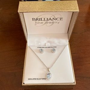 Beautiful necklace and earring set